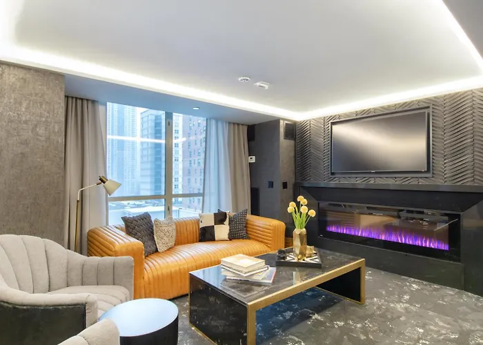 Апартаменты Gold Coast 1br W Gym Lounge 1 Block To L Chi-800