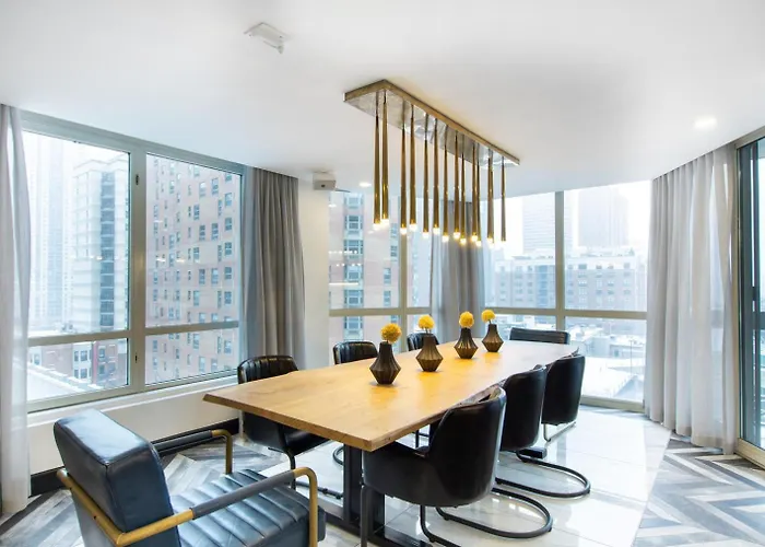 Gold Coast 1br W Gym Lounge 1 Block To L Chi-800 Апартаменты *